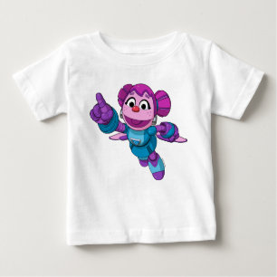 T-shirt Pour Bébé Rue Sésame   Mécaniciens Abby