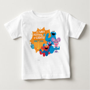 T-shirt Pour Bébé Rue Sésame Un festival de lumières furieuses !