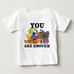 T-shirt Pour Bébé Rue Sésame Vous En Êtes Assez
