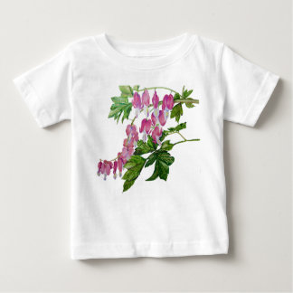 T-shirt Pour Bébé Ruffle Dress with Bleeding Hearts