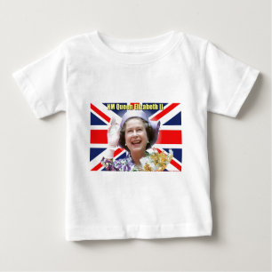 T-shirt Pour Bébé S.M. la Reine Elizabeth II