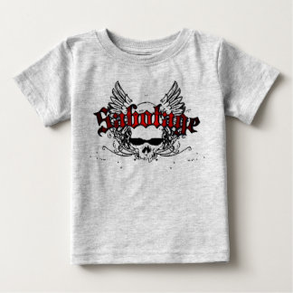 T-shirt Pour Bébé sabotage bébé