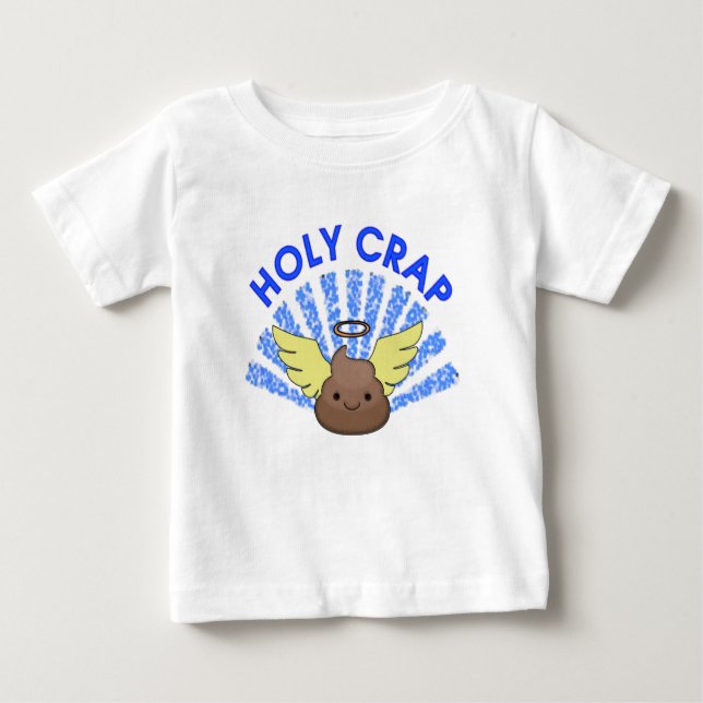 T-shirt Pour Bébé Sacrée merde (Devant)