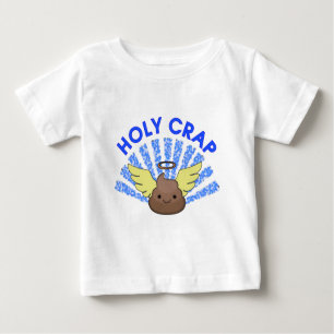 T-shirt Pour Bébé Sacrée merde