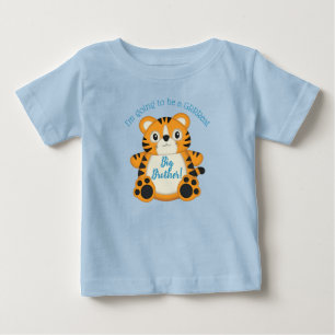 T-shirt Pour Bébé Safari Baby shower tigre