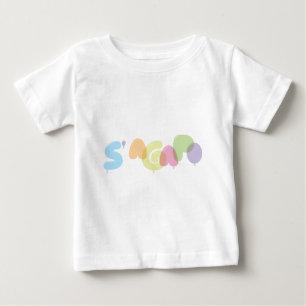 T-shirt Pour Bébé S'agapo - je t'aime dans le Grec