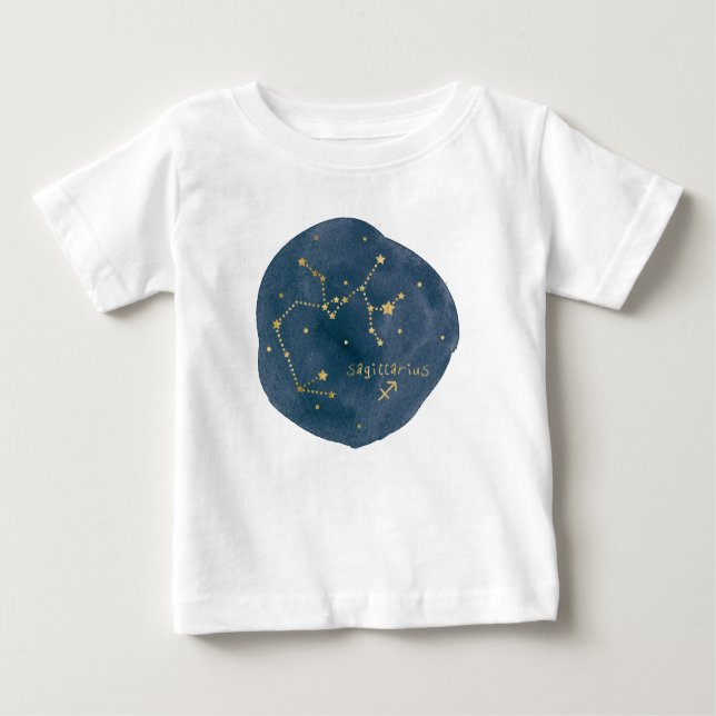 T-shirt Pour Bébé Sagittaire (Devant)