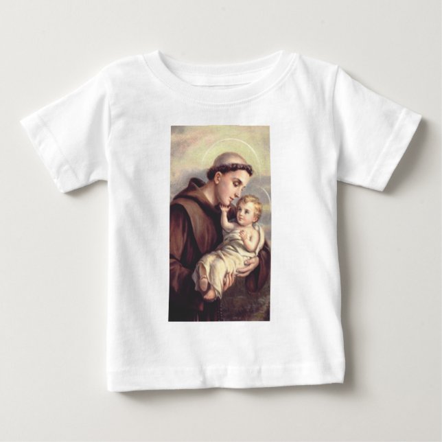 T-shirt Pour Bébé Saint Antoine de Padoue (Devant)