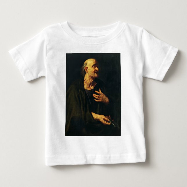 T-shirt Pour Bébé Saint Barthélemy par Pierre Paul Rubens (Devant)