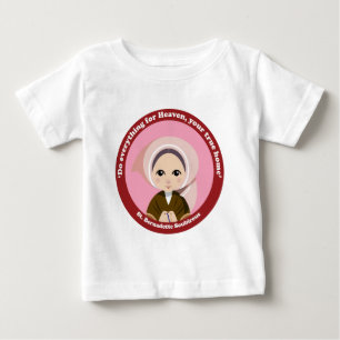 T-shirt Pour Bébé Saint Bernadette Soubirous