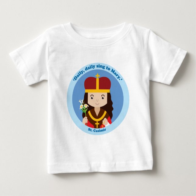 T-shirt Pour Bébé Saint-Casimir (Devant)