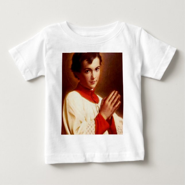 T-shirt Pour Bébé Saint Dominic Savio (Devant)