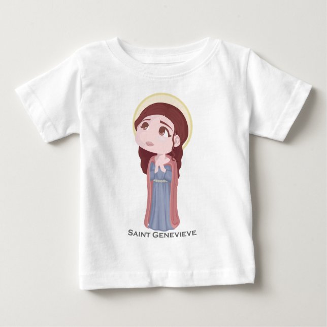 T-shirt Pour Bébé Saint Genevieve (Devant)