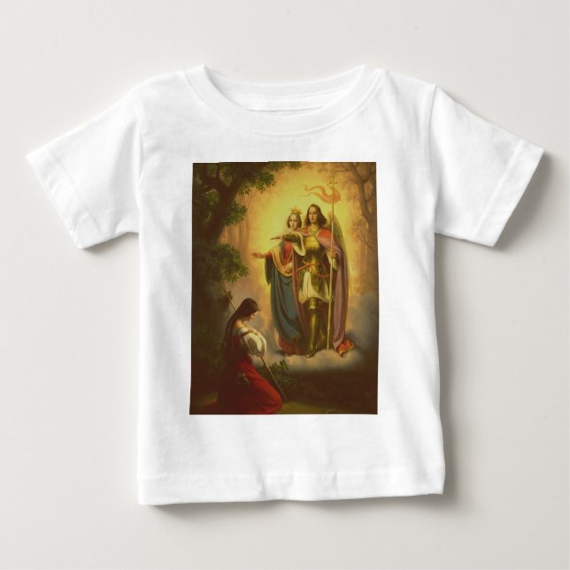 T-shirt Pour Bébé Saint Jeanne d'Arc (Devant)