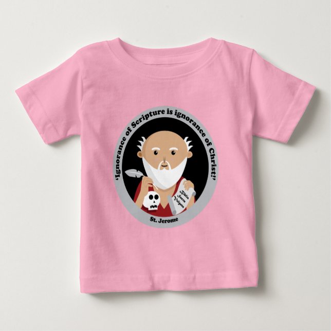 T-shirt Pour Bébé Saint-Jérôme (Devant)