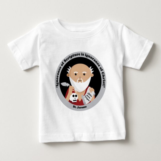 T-shirt Pour Bébé Saint-Jérôme (Devant)