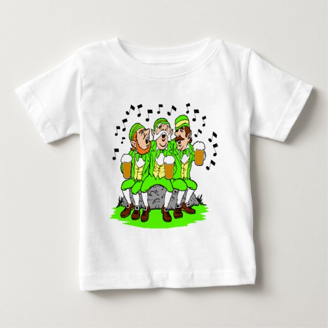T-shirt Pour Bébé Saint Paddy's Day (Devant)