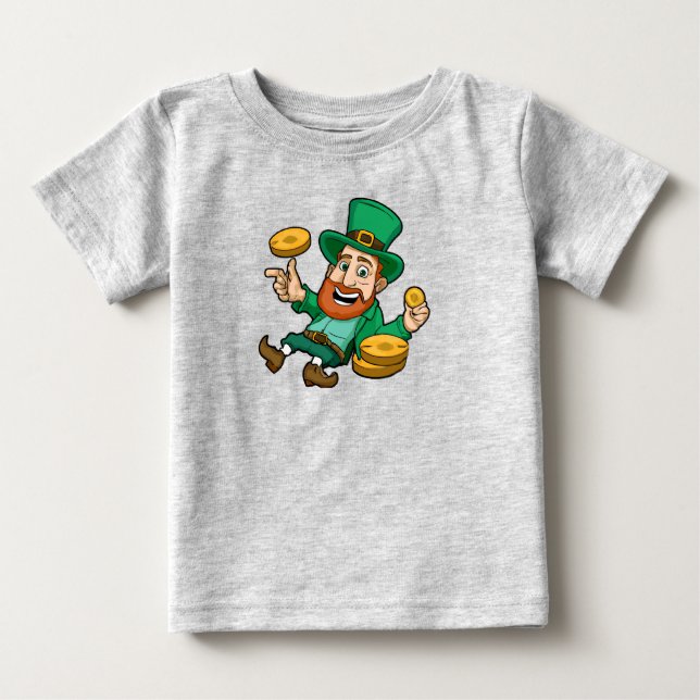 T-shirt Pour Bébé Saint Patrick (Devant)