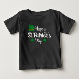 T-shirt Pour Bébé Saint-Patrick 2026 : Embrassez-moi, je suis Irland