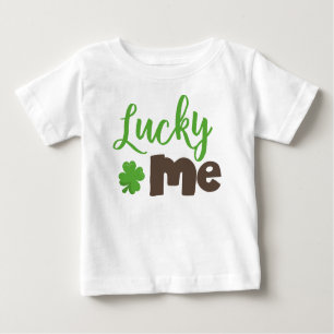 T-shirt Pour Bébé Saint Patrick, Lucky Clovers, Lucky Me