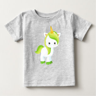 T-shirt Pour Bébé Saint Patrick's Day, Cute Unicorn, Magic Unicorn