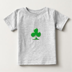 T-shirt Pour Bébé Saint Patrick's Day Irlandais Green Clover Shamroc