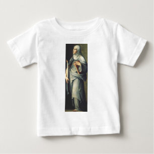 T-shirt Pour Bébé Sainte Brigitte de Suède Mystique médiévale