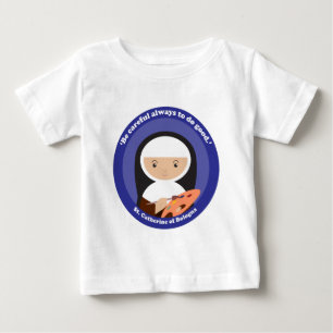 T-shirt Pour Bébé Sainte-Catherine de Bologne