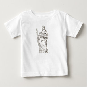 T-shirt Pour Bébé Sainte-Lucie par Bernardino Luini