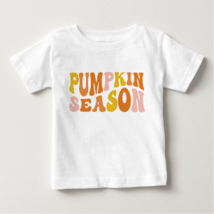 T-shirt Pour Bébé Saison citrouille