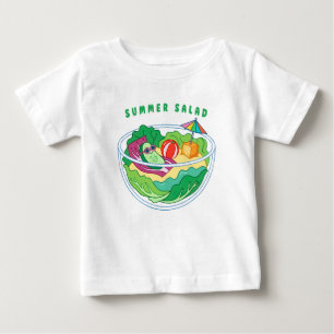 T-shirt Pour Bébé Salade d'été
