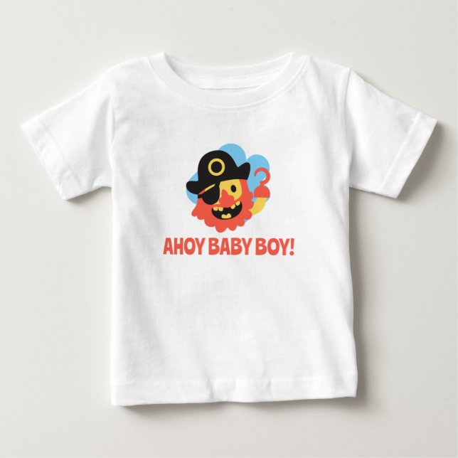 T-shirt Pour Bébé Salut Bébé Garçon (Devant)