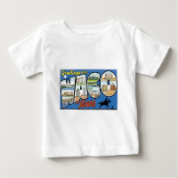 Salutations de Waco, le Texas ! Rétro carte