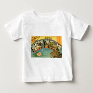 T-shirt Pour Bébé Salutations vintages de New York