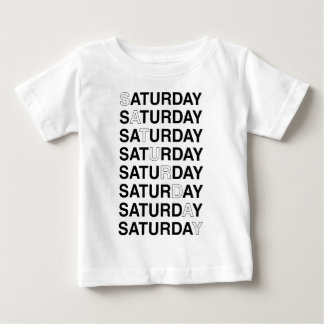 T-shirt Pour Bébé Samedi