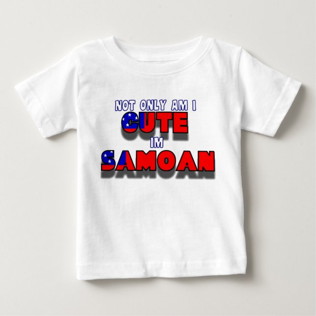 T-shirt Pour Bébé Samoan mignon kid2 (Devant)
