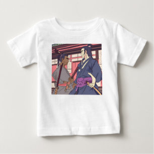 T-shirt Pour Bébé samouraï