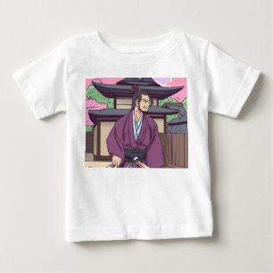 T-shirt Pour Bébé samouraï