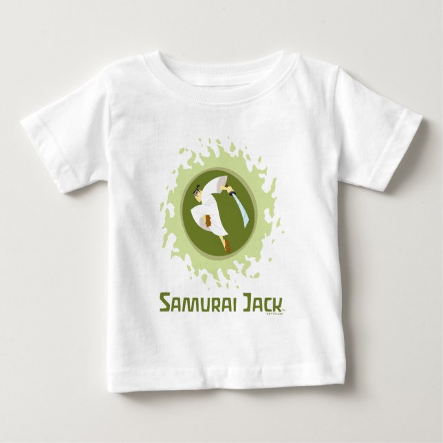 T-shirt Pour Bébé Samurai Jack Leaping Graphic (Devant)