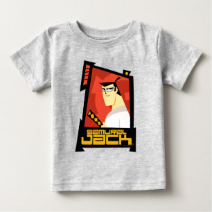 T-shirt Pour Bébé Samurai Jack Souriant Futuristic Frame Graphic
