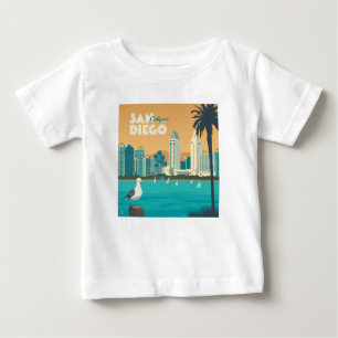 T-shirt Pour Bébé San Diego, Californie