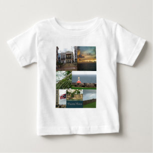 T-shirt Pour Bébé San Juan, Porto Rico