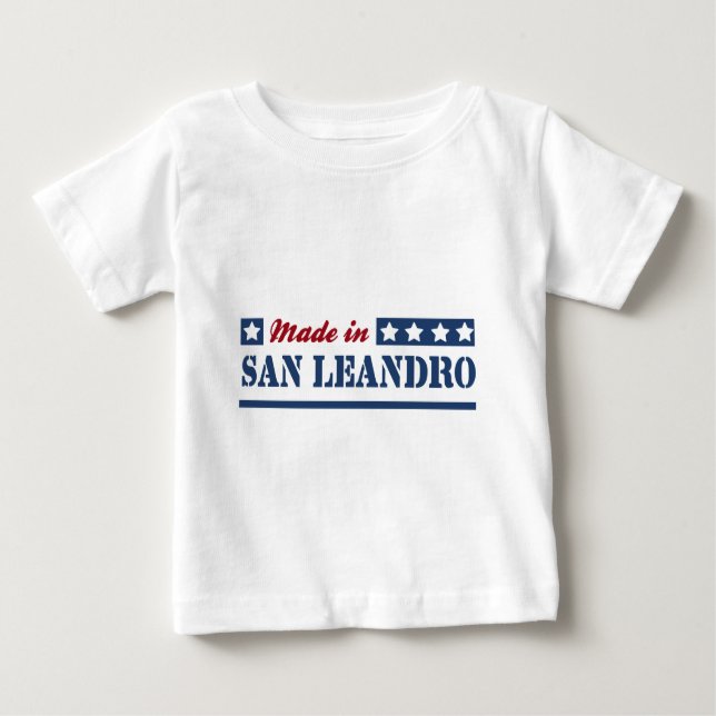 T-shirt Pour Bébé San Leandro CA.png (Devant)