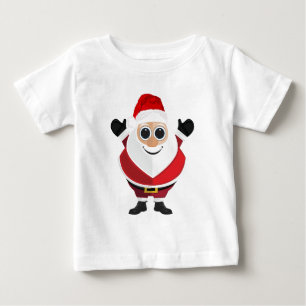 T-shirt Pour Bébé Santa Claus