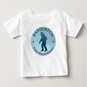 T-shirt Pour Bébé Sasquatch, Président