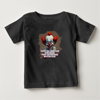 T-shirt Pour Bébé Satire clownique sur les humeurs bleues