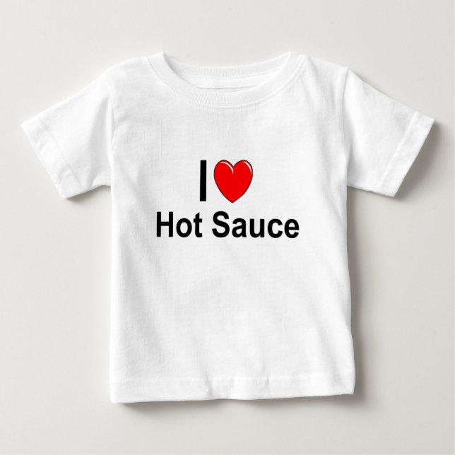 T-shirt Pour Bébé Sauce chaude (Devant)