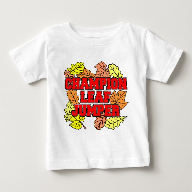 T-shirt Pour Bébé Sauteur Champion Leaf (Devant)