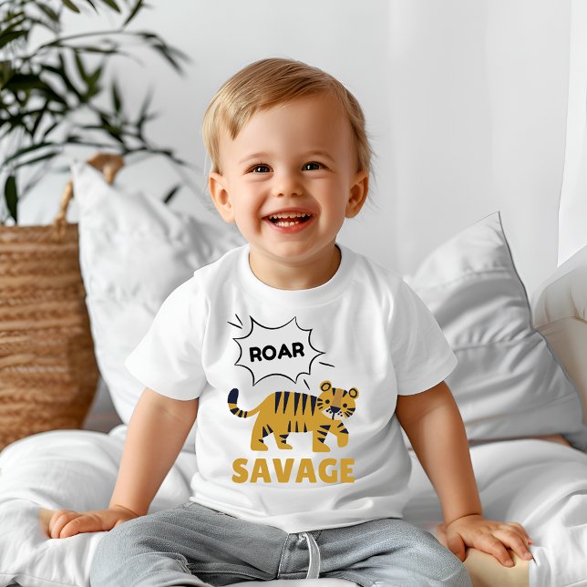 T-shirt Pour Bébé Sauvage (Créateur téléchargé)