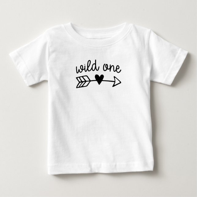 T-shirt Pour Bébé Sauvageon (Devant)